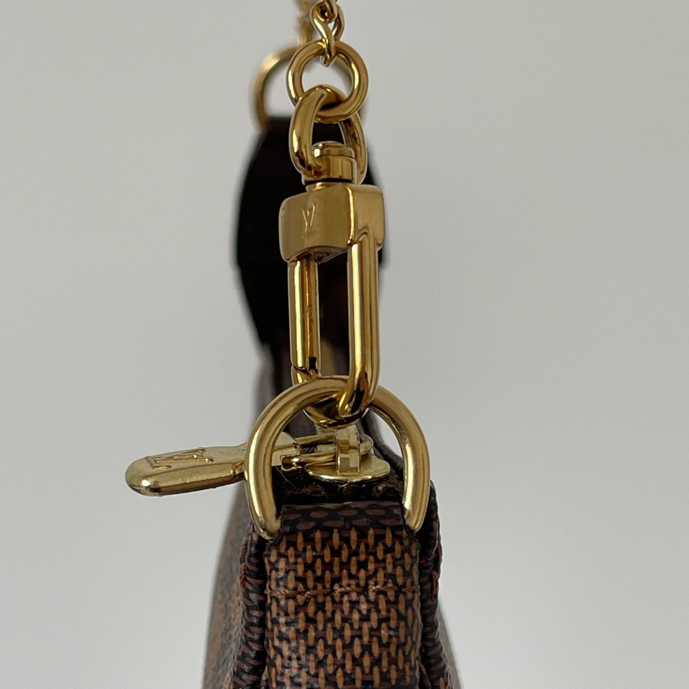 SOLD Louis Vuitton Mini Pochette Damier Ébène - Picture 5 of 14
